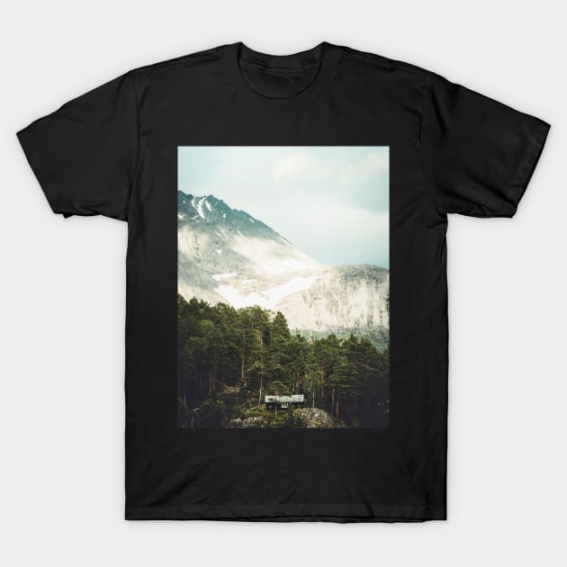 The hut in the mountains T-Shirt by hraunphoto